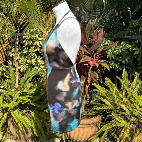 Bebe Plunge Mini Cocktail Dress - Picture 6 of 10